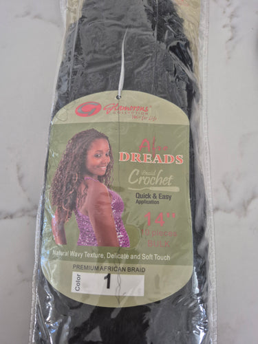 GLAMOROUS Afro Dreads Crochet Braids 14